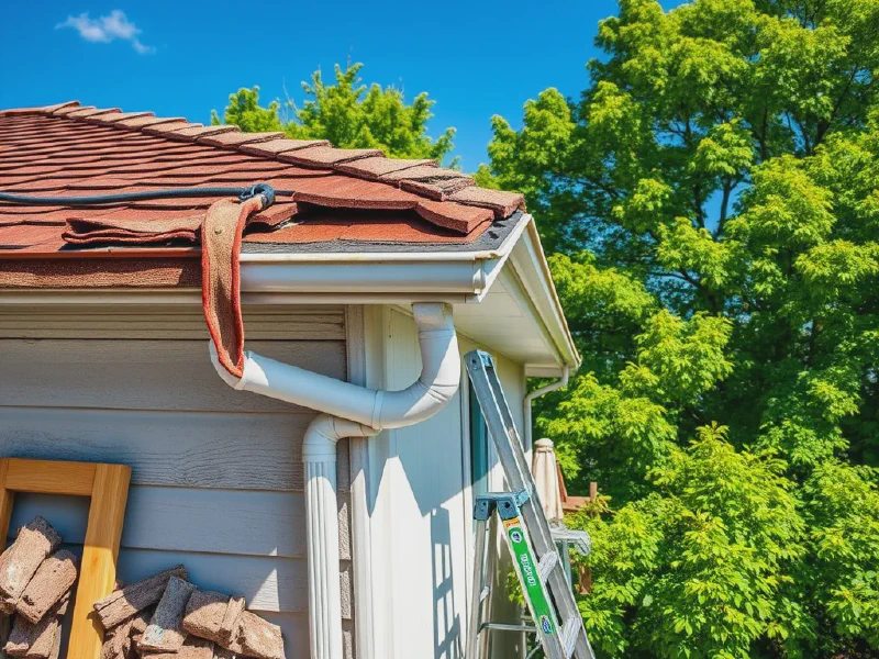 Affordable gutter replacement